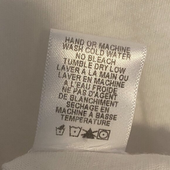 Wildfox Champagneover Tee White L NWOT - Picture 6 of 7